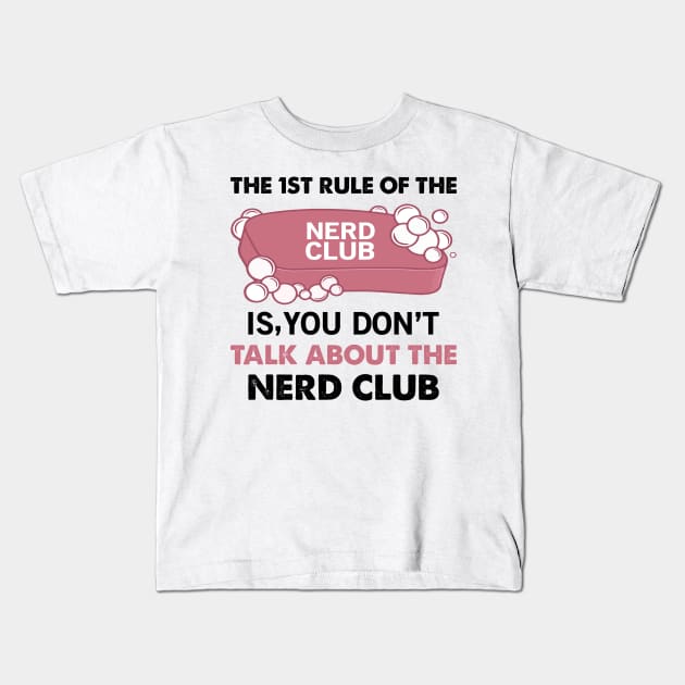 Nerd Funny Quote Kids T-Shirt by CRE4TIX